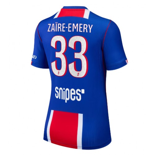 Paris Saint-Germain Warren Zaire-Emery #33 Domaci Dres za Ženska 2026-27 Kratak Rukavima